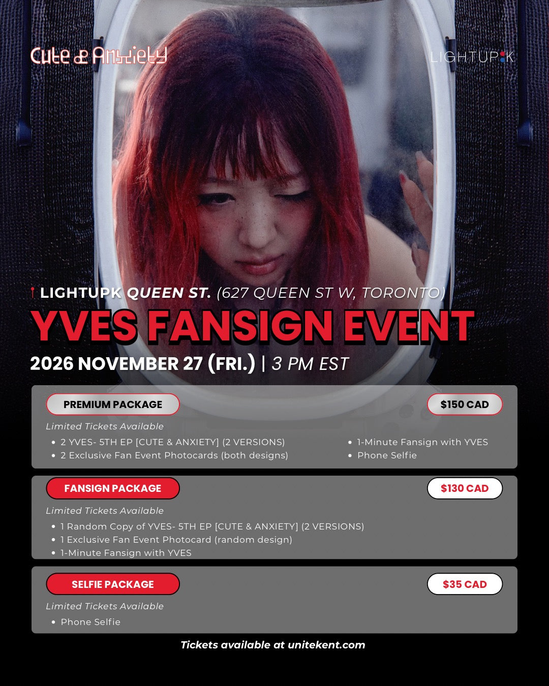 [EVENT] YVES – CUTE & ANXIETY FANSIGN EVENT | TORONTO