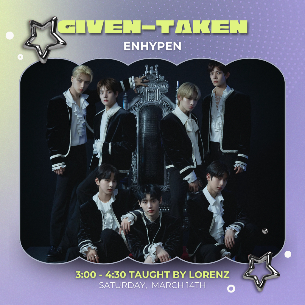 [EDMONTON SATURDAY CLASS] ENHYPEN DANCE WORKSHOP EDMONTON - TAUGHT BY LORENZ