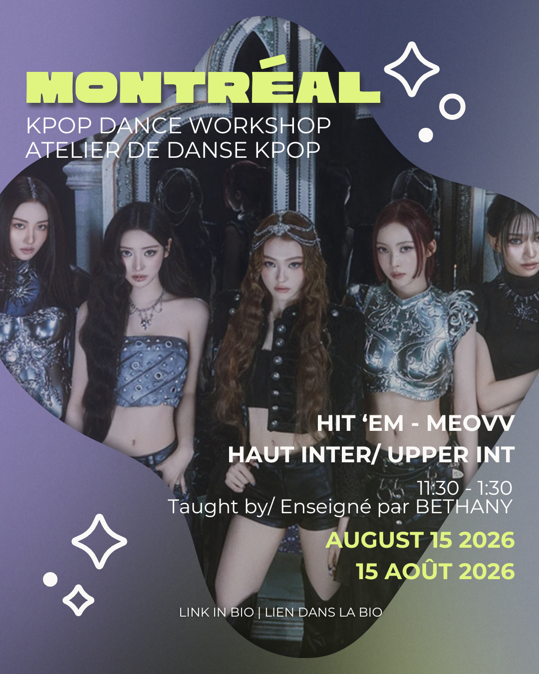 [MTL SAMEDI/SATURDAY CLASS] DANCE WORKSHOP MONTREAL - TAUGHT BY BETHANY (Copy)