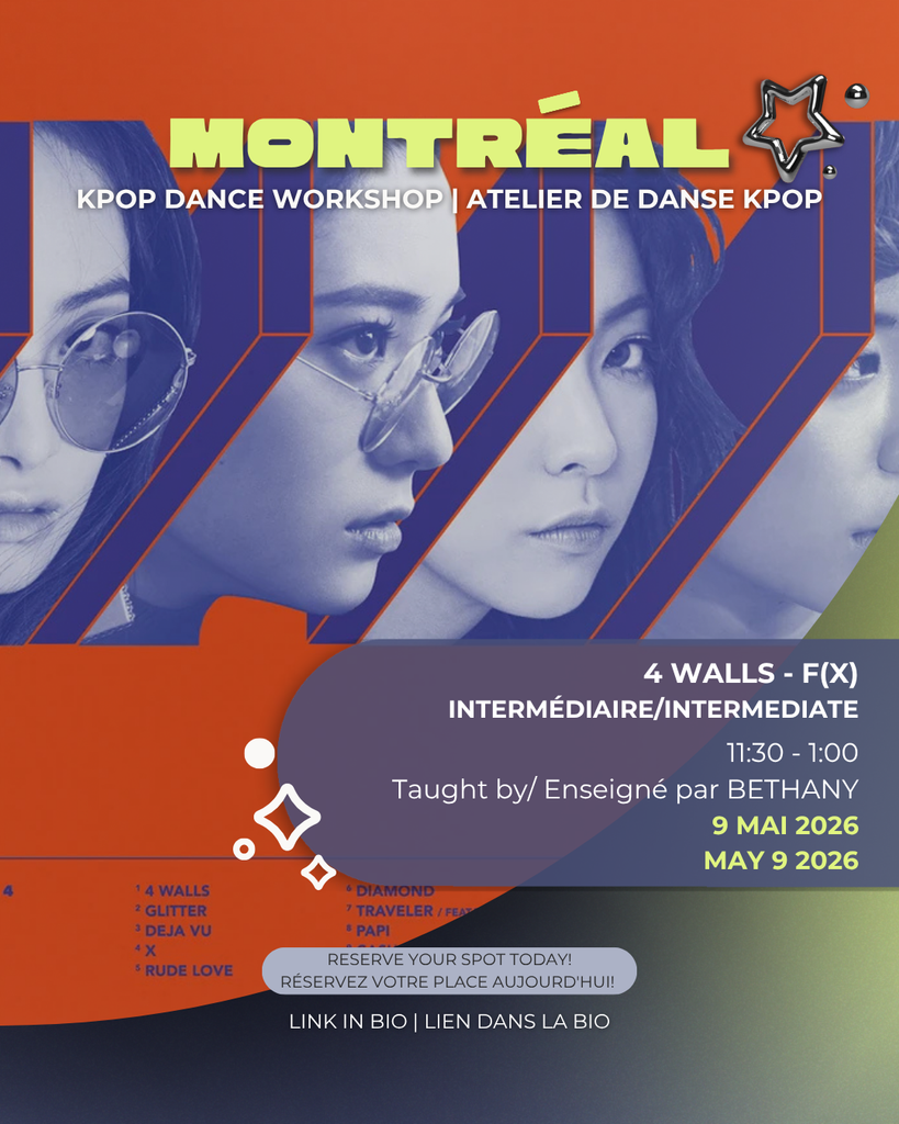[MTL SATURDAY SAMEDI CLASS] DANCE WORKSHOP MONTREAL - TAUGHT BY BETHANY (Copy)