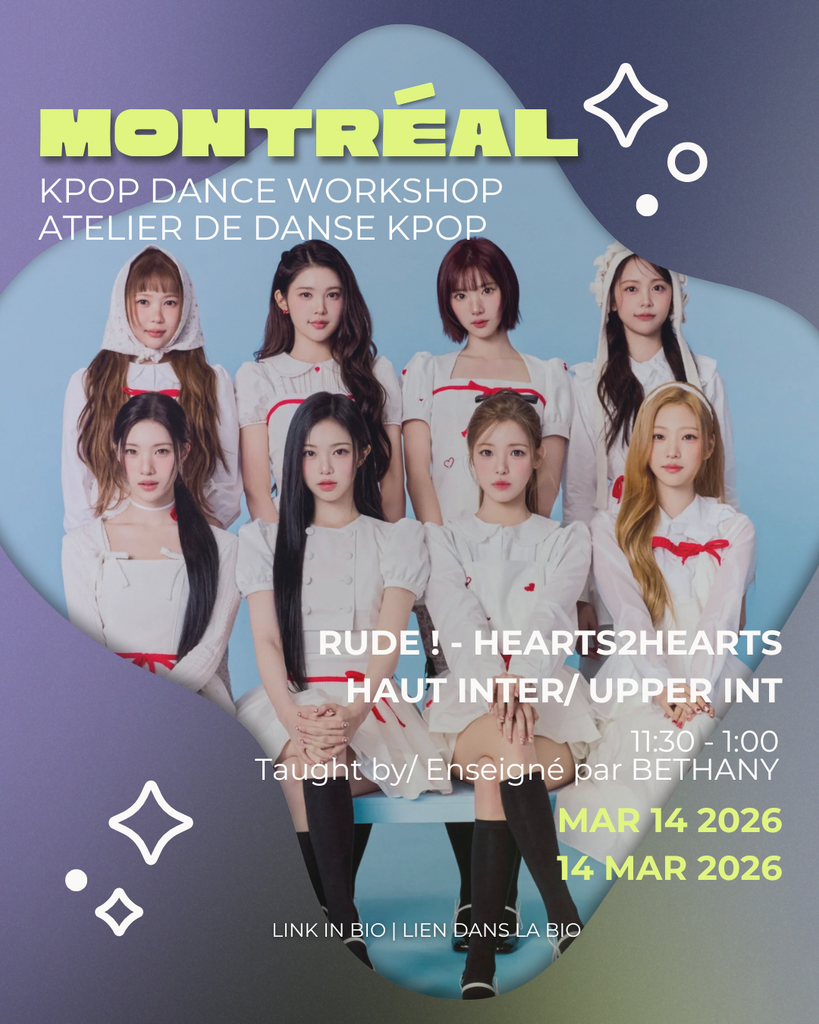 [MTL SATURDAY SAMEDI CLASS] DANCE WORKSHOP MONTREAL - TAUGHT BY BETHANY