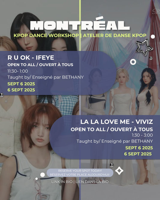 [MTL SATURDAY CLASS] IFEYE/VIVIZ DANCE WORKSHOP MONTREAL - TAUGHT BY BETHANY
