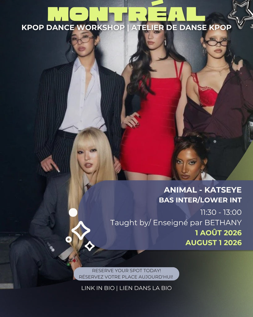 [MTL SAMEDI/SATURDAY CLASS] DANCE WORKSHOP MONTREAL - TAUGHT BY BETHANY